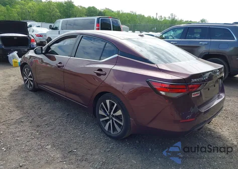 2022 Nissan Sentra Sv Xtronic Cvt z USA, uszkodzony, nr VIN 3N1AB8CVXNY221514